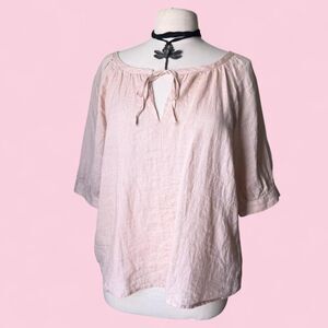 Mango Women's Pink Blouse